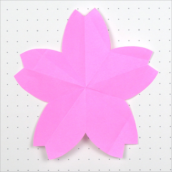 折り紙・切り紙、桜の花